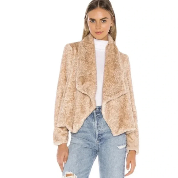 BB Dakota by Steve Madden Jackets & Blazers - Soft faux fur cardigan jacket, Bb Dakota, size L, Lined, Worn 2x!